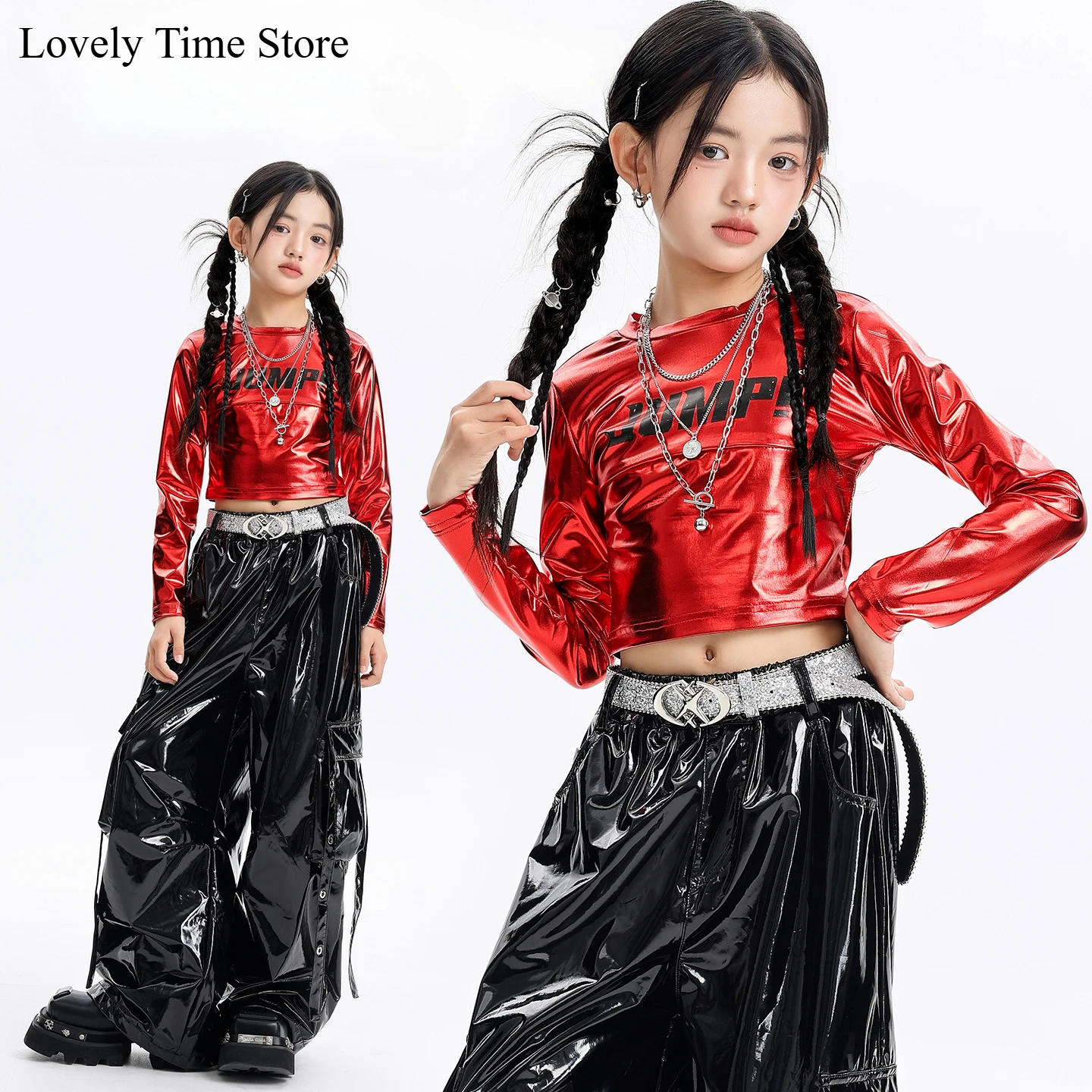 Girls Hip Hop Red S…