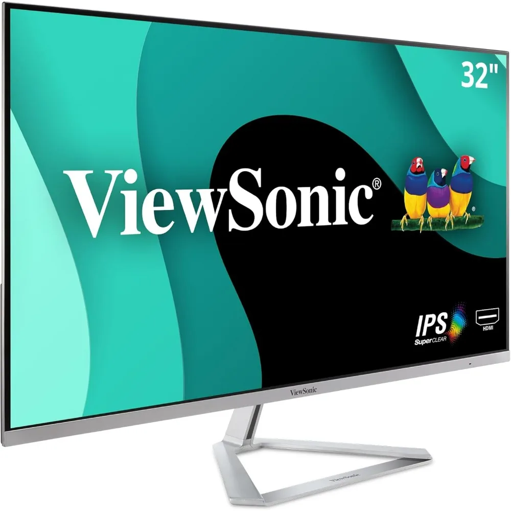 

VX3276-MHD 32 Inch 1080p Widescreen IPS Monitor with Ultra-Thin Bezels, Screen Capability HDMI