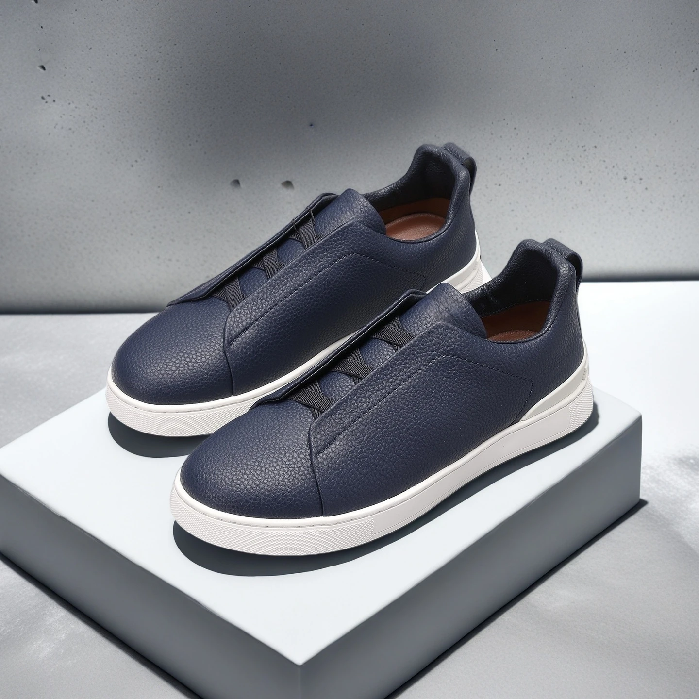 Zapatos de Hombre de Marca de Lujo, Hechos a Mano, Casuales, Antideslizantes, Transpirables, Deportivos, Mocasines, Regalos para Fiestas