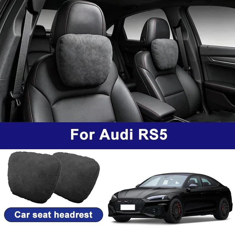 

For Audi RS5 car headrests, soft universal adjustable car seat pillows, car neck pillow cushions, car accessories