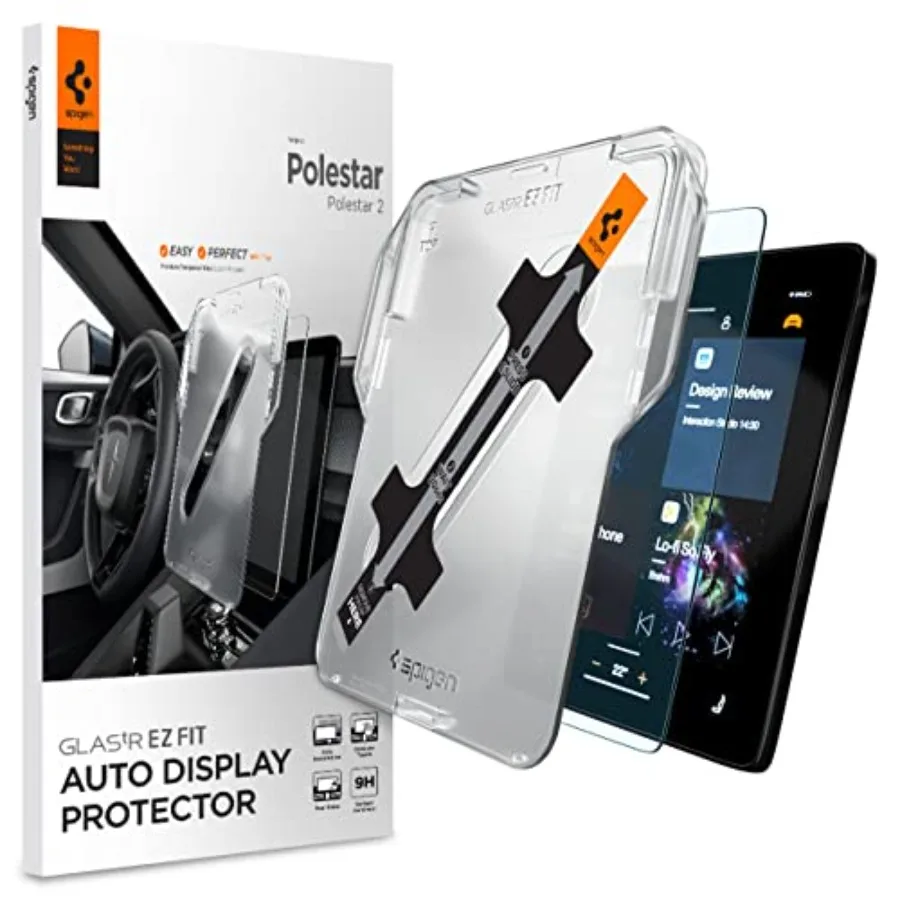 

Tempered Glass Screen Protector [GlasTR EZ FIT] designed for Polestar 2 2021/2022/2023/2024/2025/2026 11.2 inch Dashboard Touch