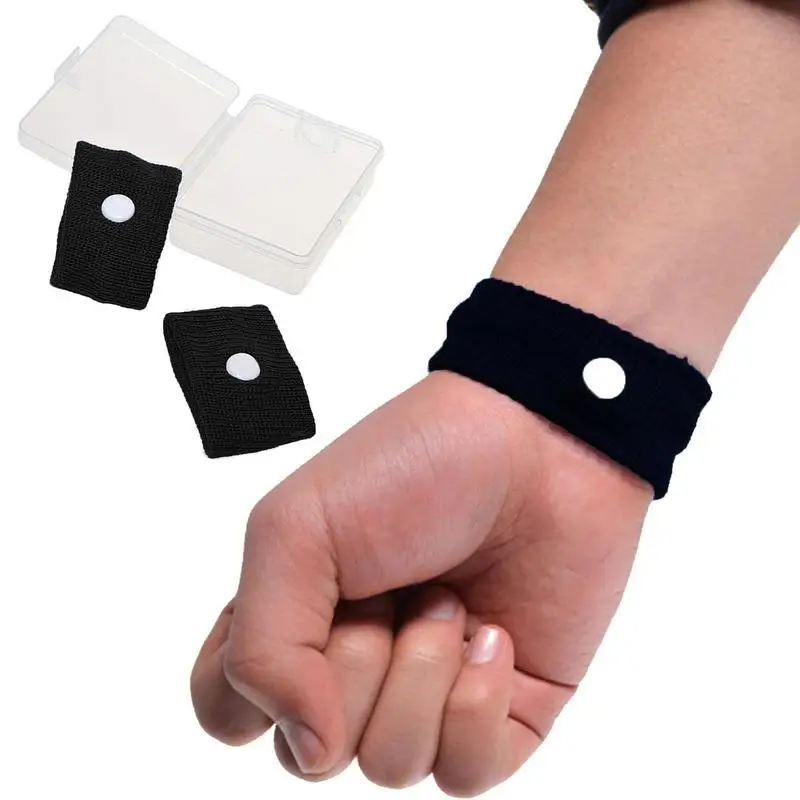 Outside Anti-Nausea Wristbands Anti-Motion Sickness Fitness Sweat-Absorbent Wristband For Adult Children Pregnant Women