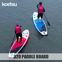 KOETSU 3.2m standing paddle board inflatable SUP paddle board perfect for water outdoor sports, surfing, paddling, leisure