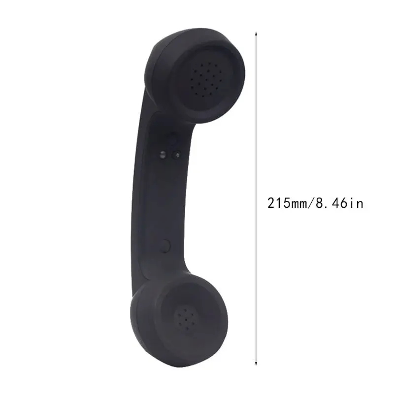 Wireless Retro Telephone Handset Bluetooth-compatible 2.0 Radiation-proof Phone Calls Receiver Comfortable Mobile Call