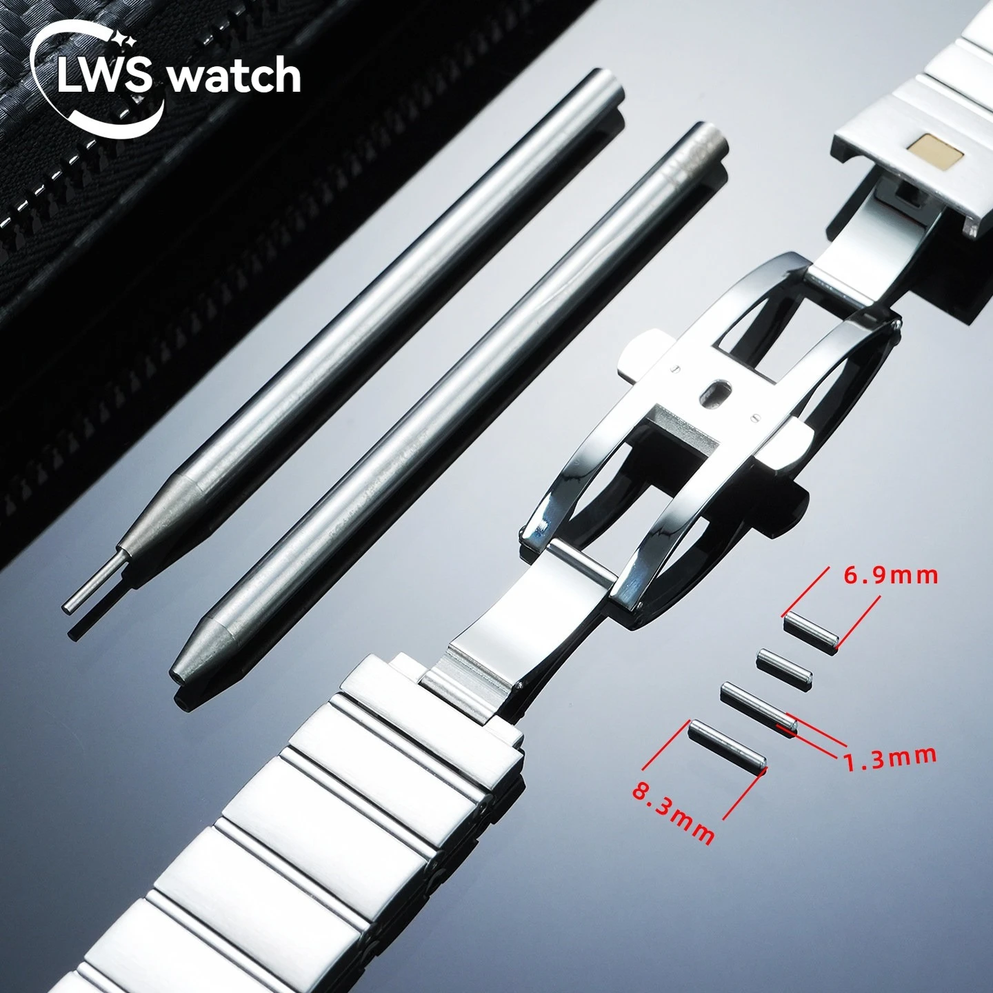

Tool for Installing and Removing Ceramic Beads for Omega Constellation, Seamaster, and Double Eagle Series Watch Buckles