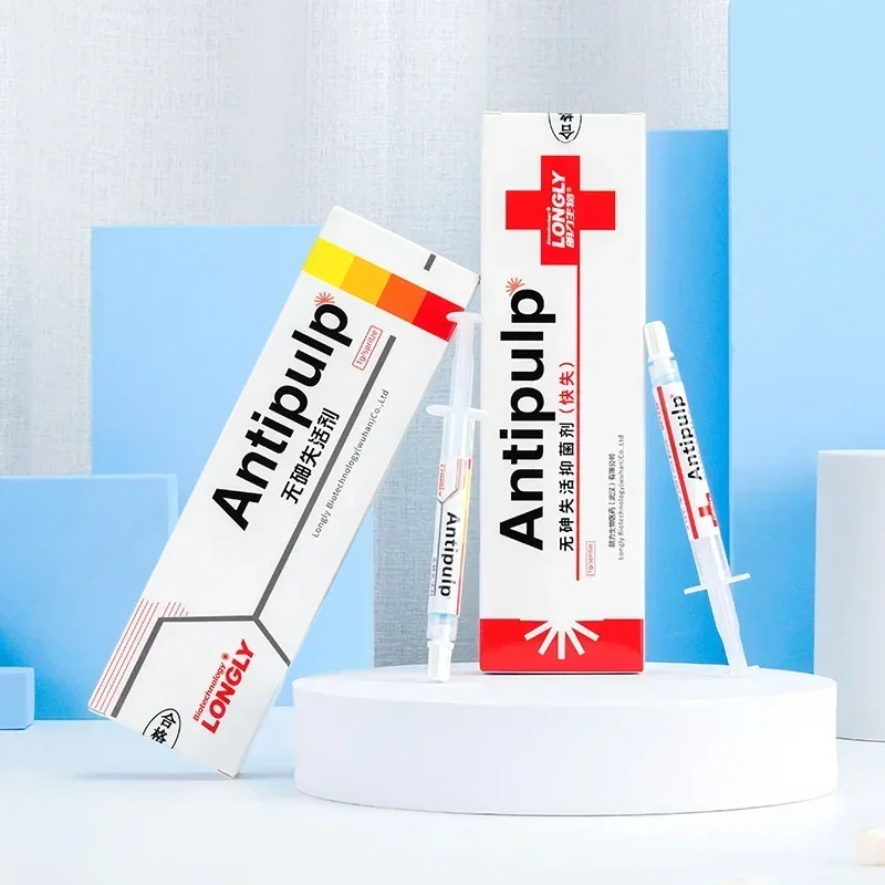 Agente inactivador antipulpa, material oral libre de arsénico Dental, preparación del canal radicular, mata los nervios dentales, paraformaldehído