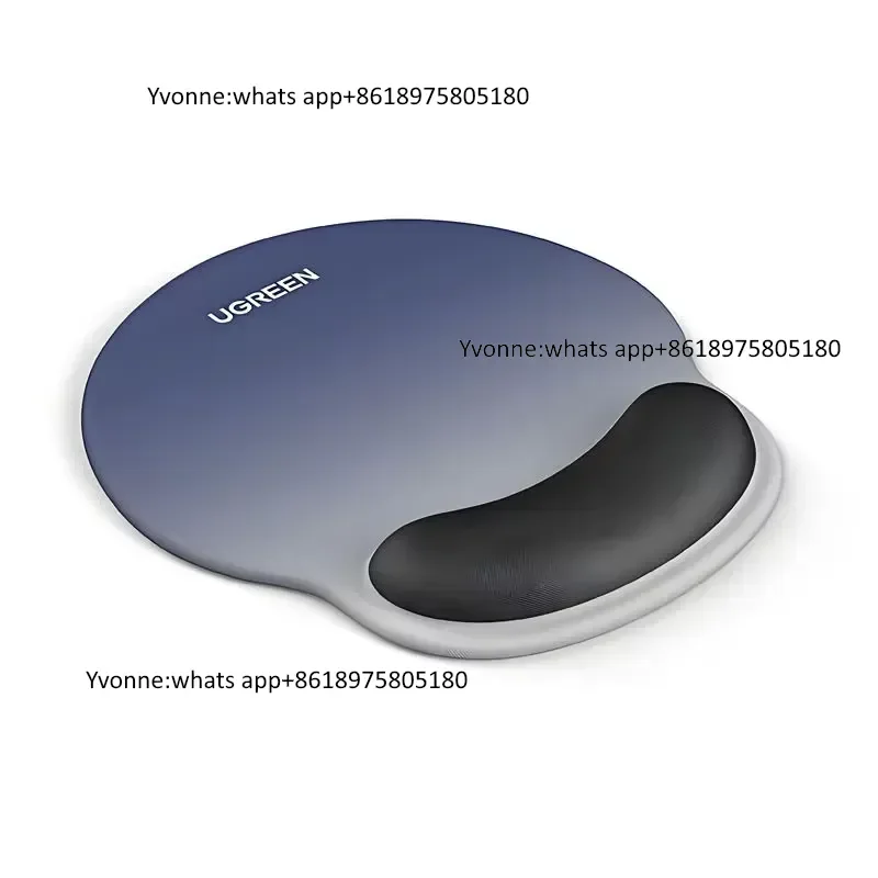 LP668 Mouse Pad Wrist Support Ergonomic Mousepad Non-Slip Memory Foam for Office Home Computer PC Desk Fabric Mousepad