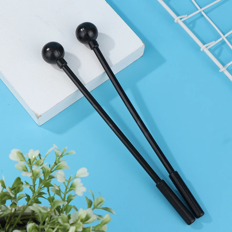 2Pcs Percussion Drum Sticks Mallets Drumsticks Adults Kids Stick Mallet Plastic Instrument Children's Toys Accessories