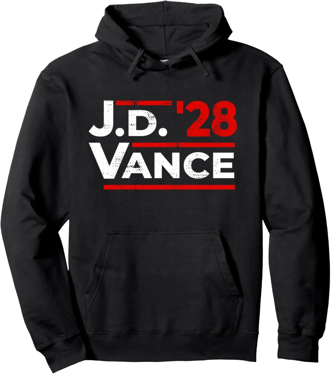 Vance 2028 JD Vance 2028 President Election Campaign Vintage Pullover Hoodie Customizable Sweatshirt Women Men Clothing Tops