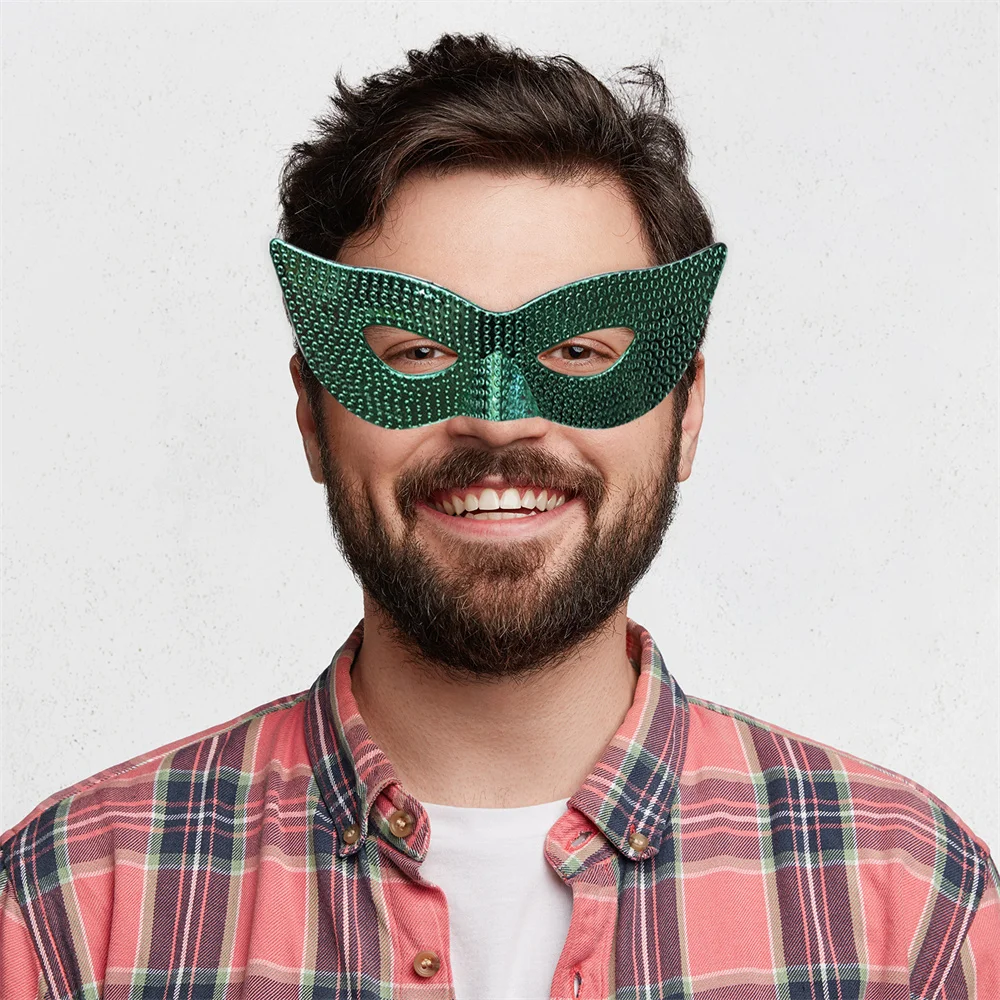 Glittermasker Feestvakantiemasker Gradiëntmasker Prom voor Festival Partywear Make-up