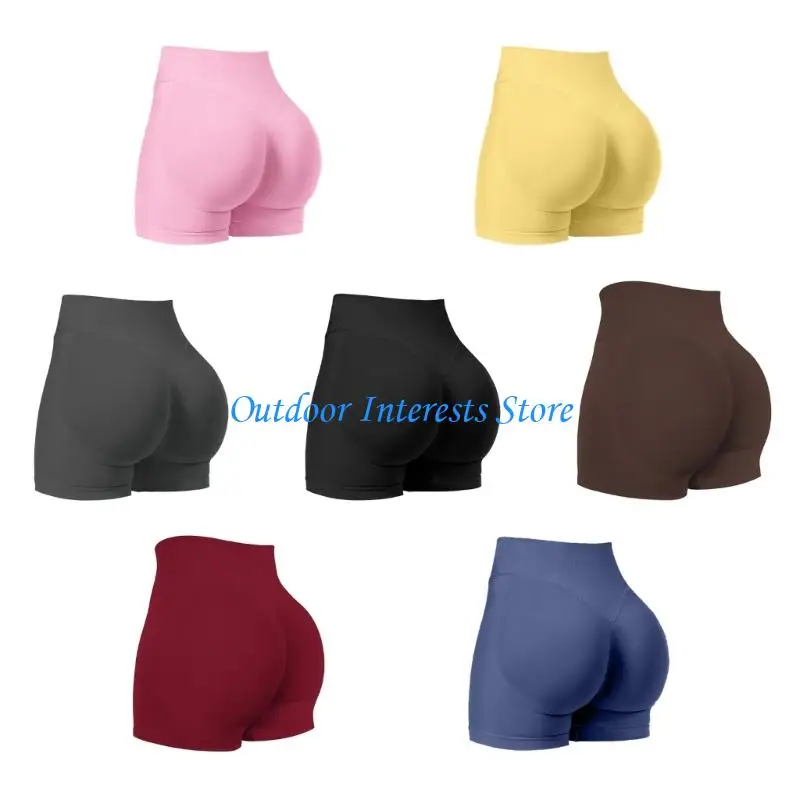 

Sport Shorts Workout Gym Shorts Leggings High Waist Cycling Shorts for Running 400C