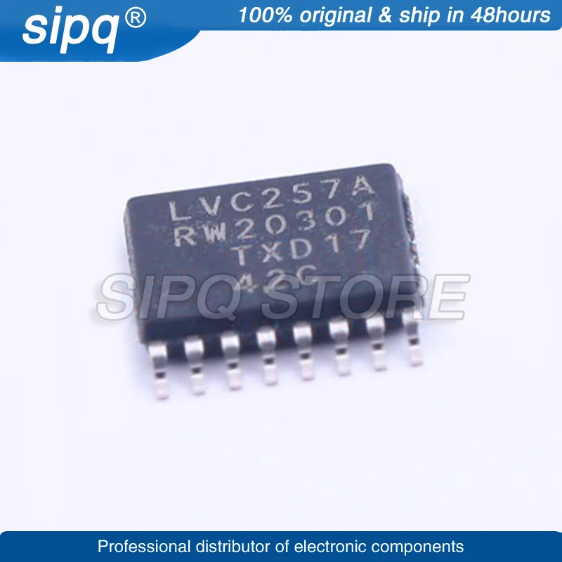 10PCS/LOT 74LVC257APW,118 74LVC257APW TSSOP-16 Marking:LVC257A Brand New and Original In Stock Authentic Product