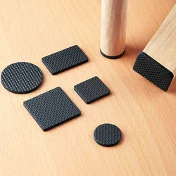 Protective Rubber Pad Rubber Furniture Leg Feet Pad Non-slip Fashion Flexible Table Chair Feet Sticker Foot Cover Household Tool