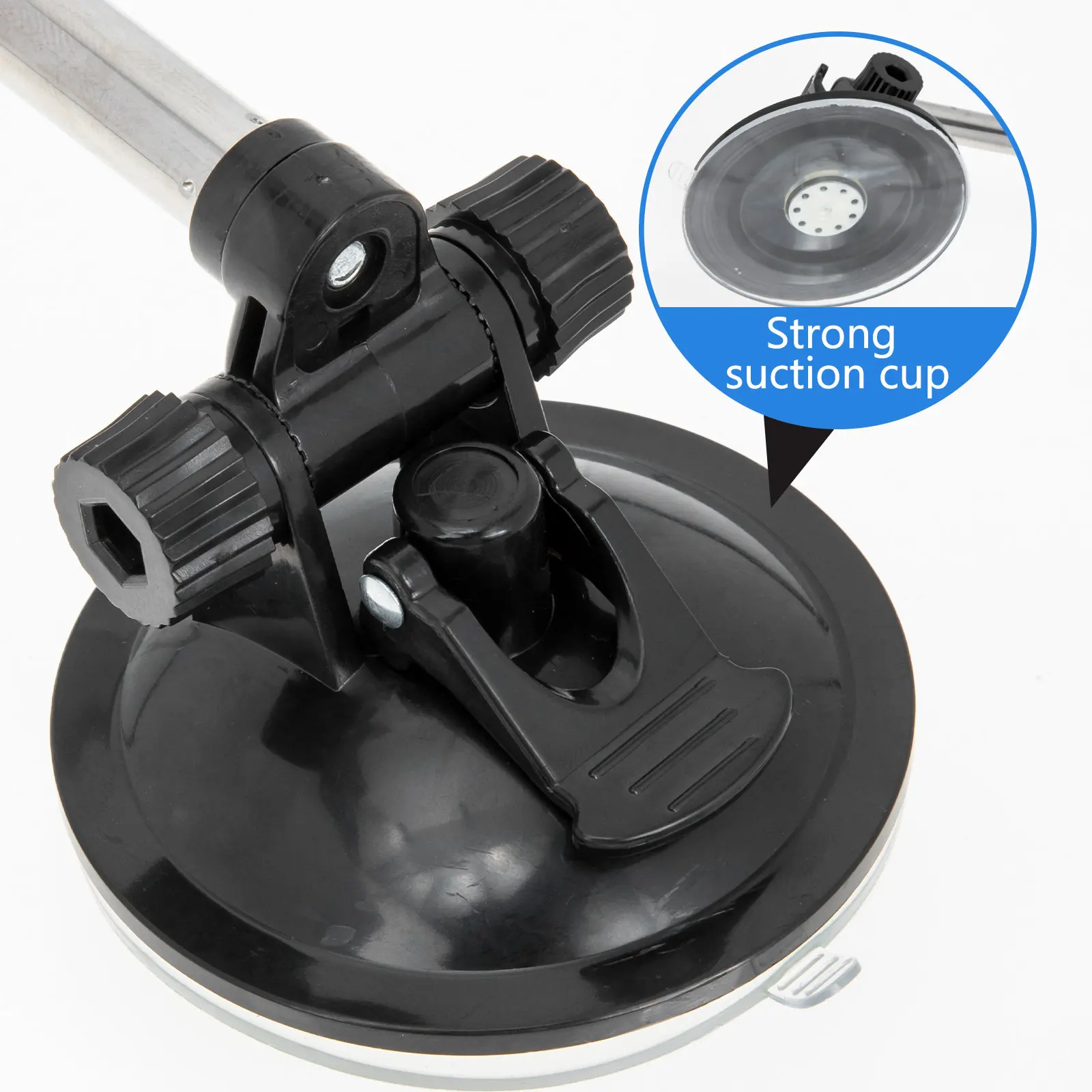 Suction Cup Flagpole Telescopic Car Mount Red Flag Pole Universal Banner Bracket Truck Boat Outdoor Flag Holder
