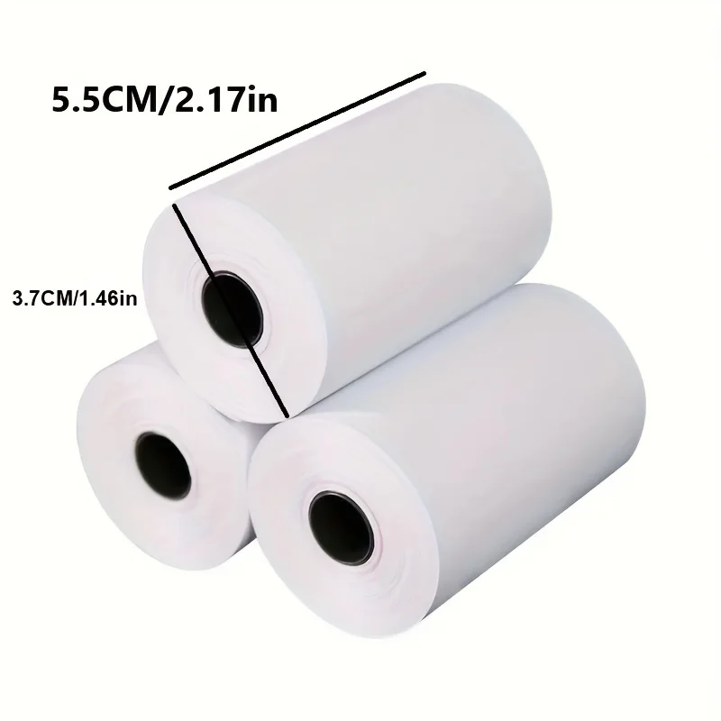 57*37mm 2 1/4 X 50 Thermal Paper Receipt Rolls Fits All Clover Flex POS Cash Register Printers Paper For Credit Card Terminals