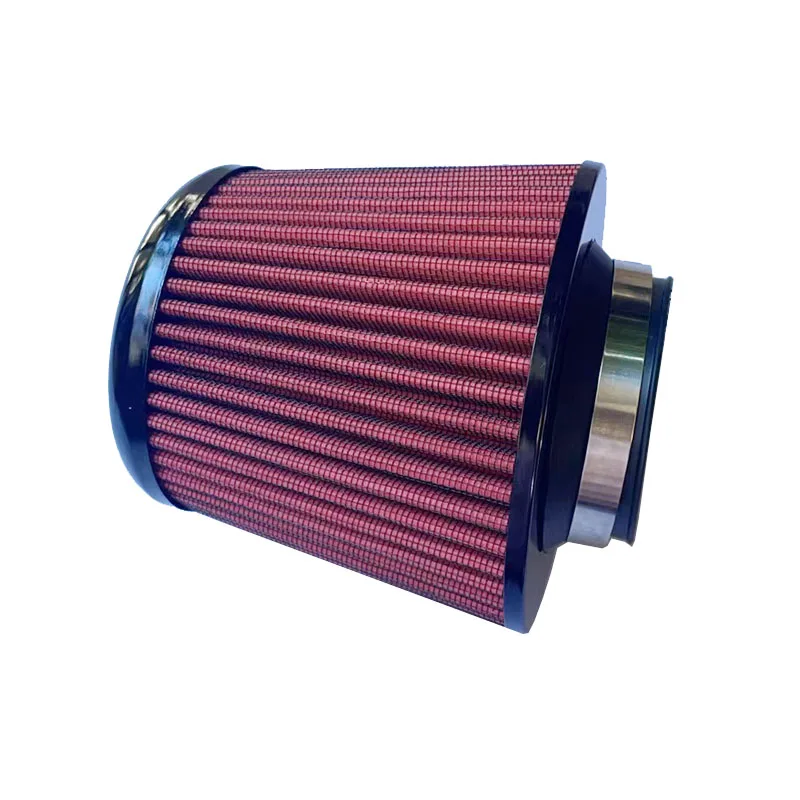 60mm 70mm 76MM High Flow Cold Cone Air Intake Filter 3inch Universal for Racing Sport Car Engine Air Intake Pipes Washable