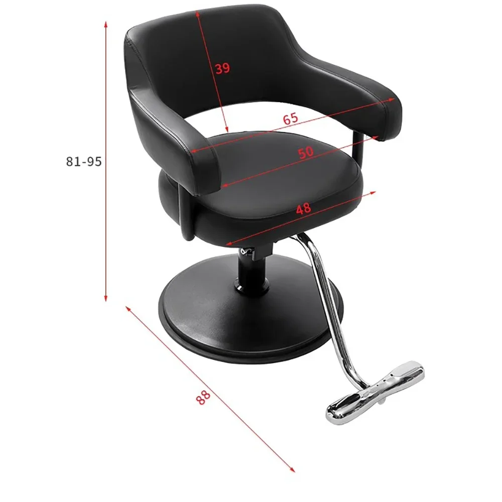 Modern Simple Barber Chair Comfortable Elastic Delicate Fashion Salon Chair Beauty Design Cadeira De Barbeiro Salon Chair