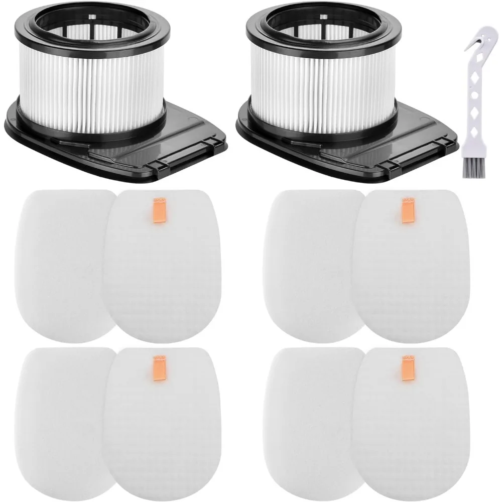 

Комплект сменных фильтров для беспроводного пылесоса Vertex Pro: 2 HEPA, 4 поролоновых, аналог XHFIZ500 XFFKIZ600