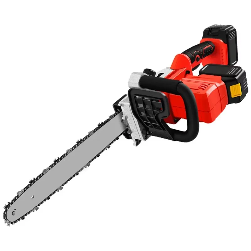 

XMSJ 16" Outdoor Tree Cutting Felling Saw Small Hand-held Cordless Rechargeable Battery Powered Mini Electric Chainsaw