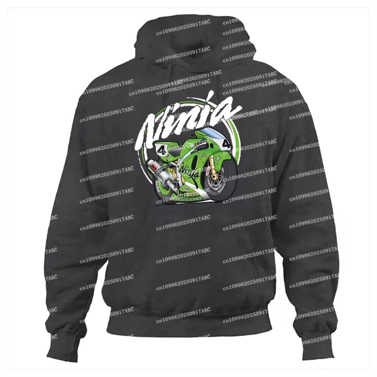 

（Kawasaki） Kawasaki Ninja Motorcycle Outdoor Sports Enthusiast Men Clothing New Y2K Fashion Men's Hoodie Women Hoodie