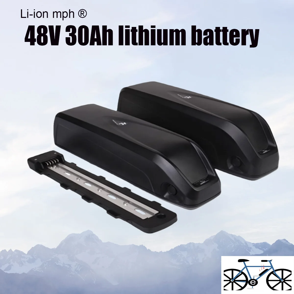 Hailong Battery 48V High Quality Brand New Original 12Ah 20Ah 30Ah for Bafang BBS02 BBS03 BBSHD Motor +BMS Customizable Plug