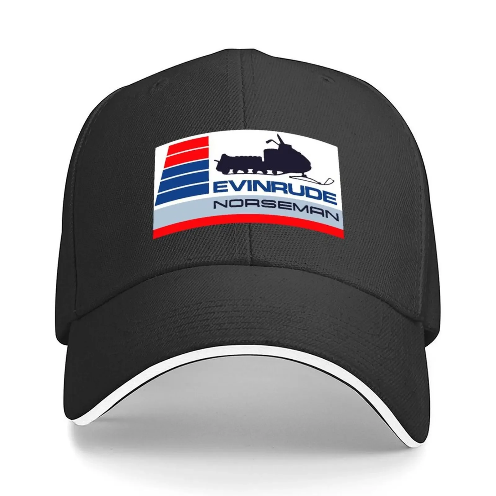 Evinrude Norseman 스노모빌 야구 모자 모자 럭셔리 브랜드 애니메이션 모자 골프 모자 유행 남성 여성용