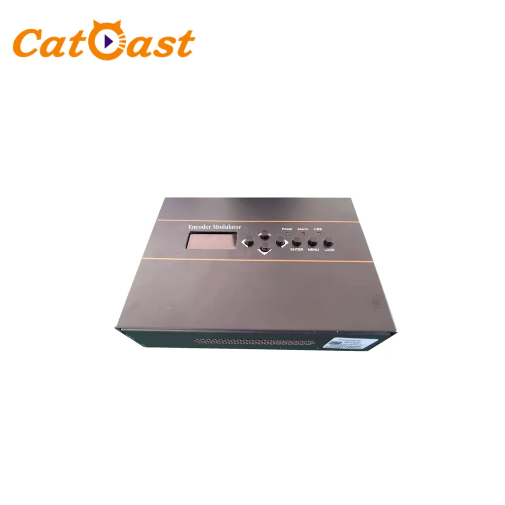 sincgle channel HD To RF output encoder modulator Support Closed Caption Audio delay function