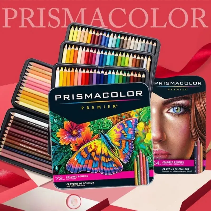 Prismacolor Colored Pencil Painting Pen Colored Pencils Set Hand-Painted Sketching Pen School Office Art Supplies
