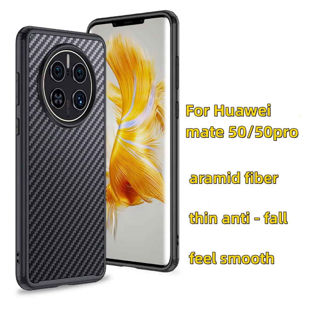 For Huawei mate 50 Case, Aramid Fiber Case Built with Magnetic, Ultra Touch Feel Minimalist For Huawei mate 50pro