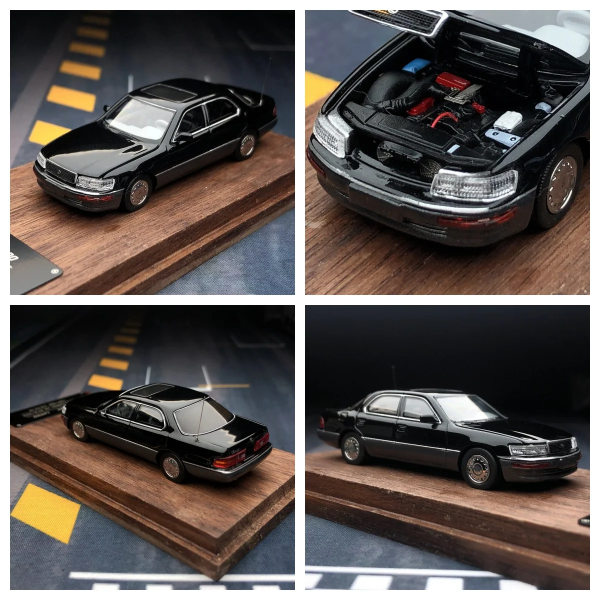 

FW 1:64 LS400 XF10 UCF10 Sedan Sports Model Diecast Metal Car