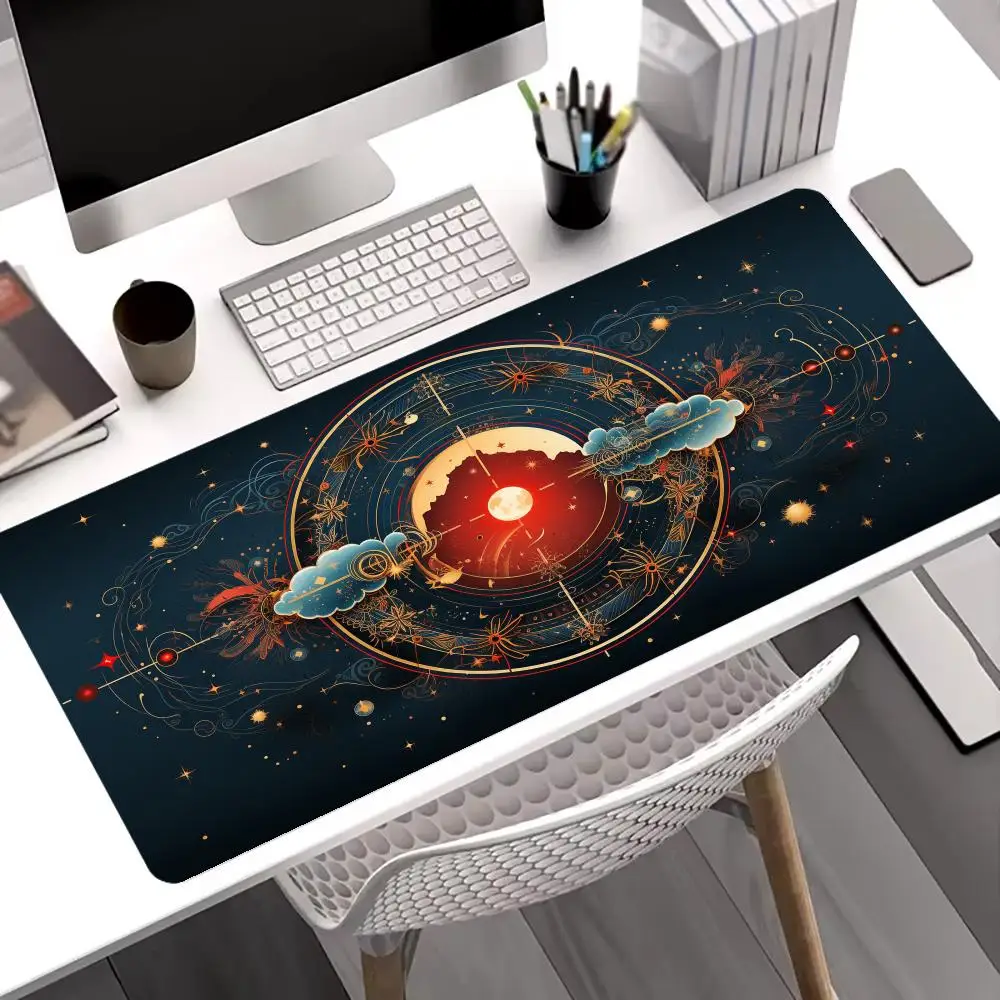 

Коврик для мыши Art Sun Cloud, большая игровая геймерская клавиатура, нескользящие коврики для мыши со швами, коврик для ноутбука, планшета, настольная подушка, игровой коврик для ПК