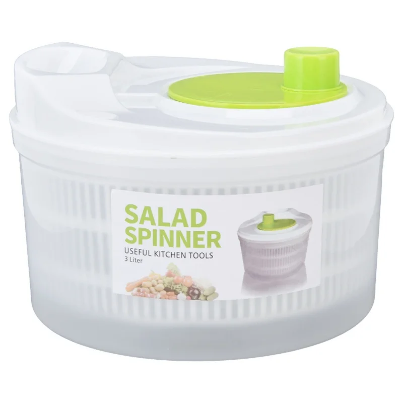 

Сушилка для салата, многофункциональная большая сушилка для овощей объемом 3 л с чашей и дуршлаг для приготовления пищи