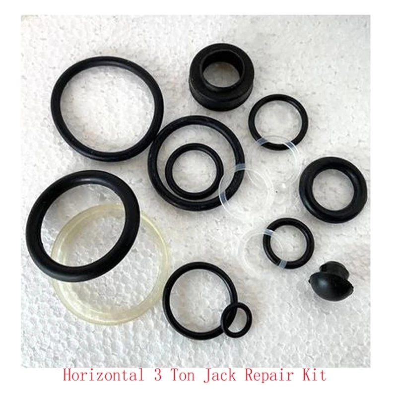 Jack Oil Seal O-ring Horizontal 3 Ton Jack Repair Kit Oil Seal Jack Repair Accessories Seal Ring Hydraulic