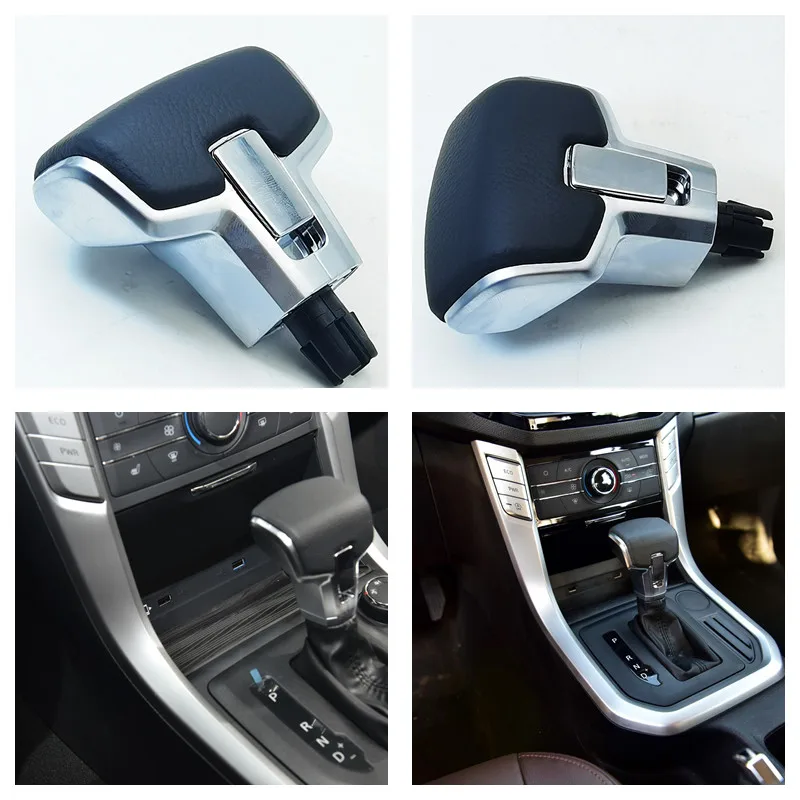 

1 Piece Genuine Leather Automatic Transmission Steering Gear Knob Gear Shift Knob For MAXUS T60 T70 T90