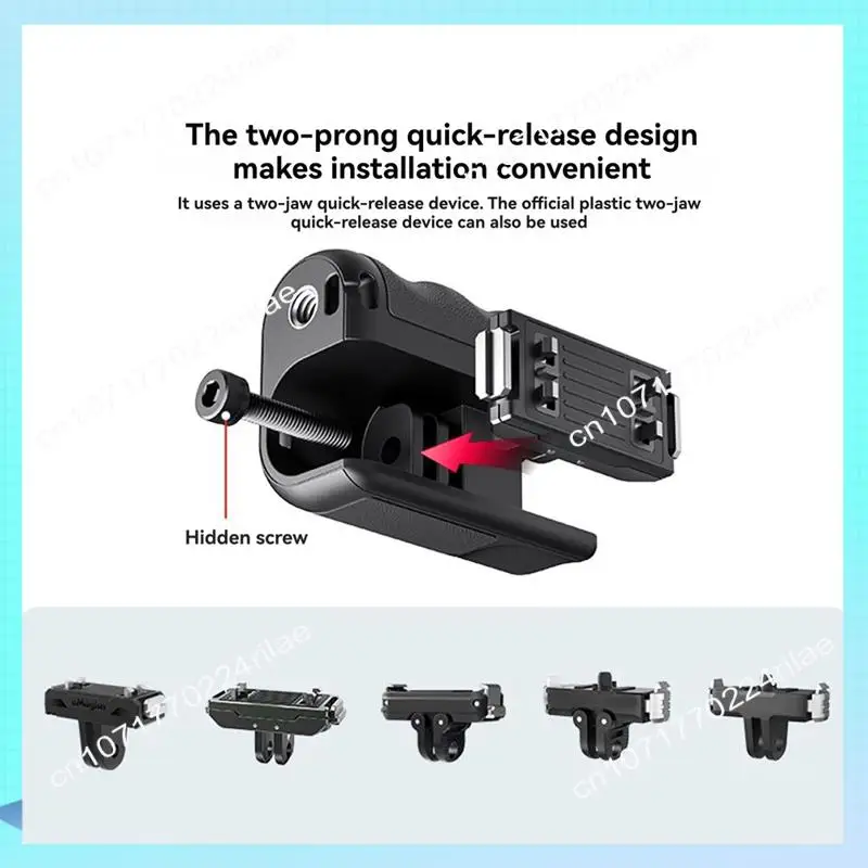 A17Z For Insta360 Ace Pro 2 Street Photography Handle Component Wireless Control Side Handle For Action/Gopro 13 Cameras