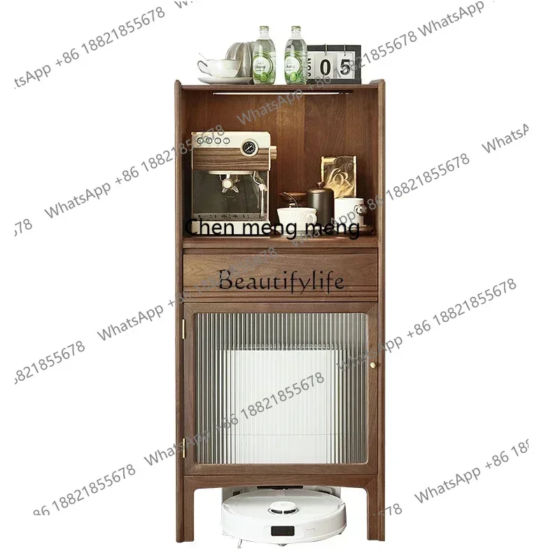 style NEWNordic solid wood sweeping robot cabinet guest restaurant storage side cabinet ss 8617