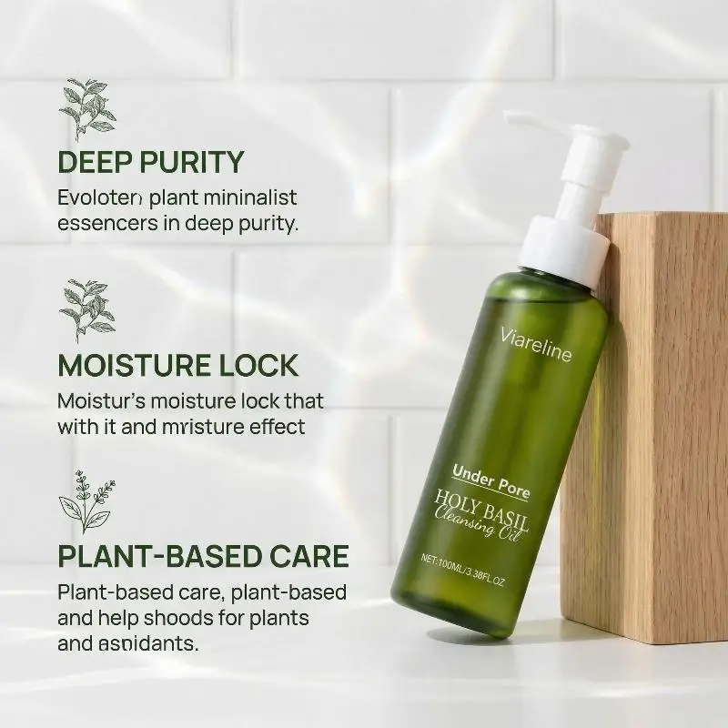 Hydrating Cleansing Oil For Face Deep Clean Pores Gentle Formula Non Oily Suitable Daily Skincare 100ml