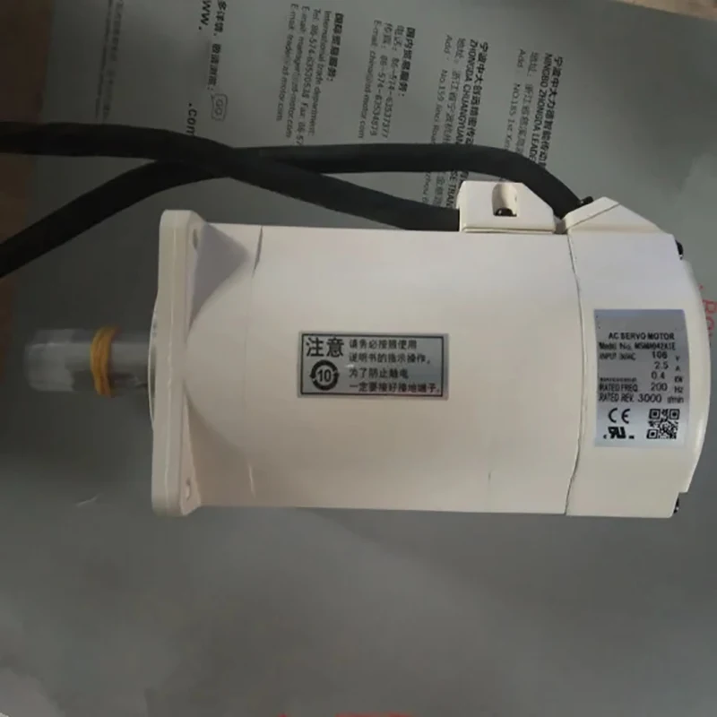 

Working AC Servo Motor MSMA042A1E