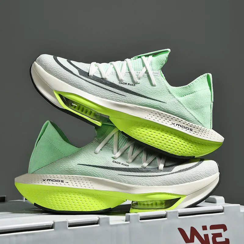 Sapatos esportivos ao ar livre respiráveis para homens, Marathon Running Shoes, Tênis leves, Calçado de treinamento atlético confortável