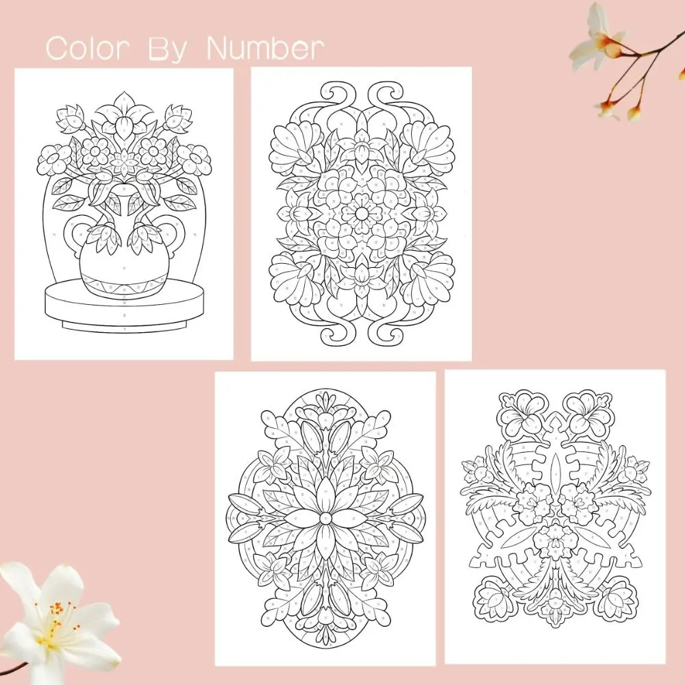 Cute Cartoon Coloring Book Educational Stress Relief Paperback Painting Gift Graffiti Painting Book for Adults And Teens - Image 4