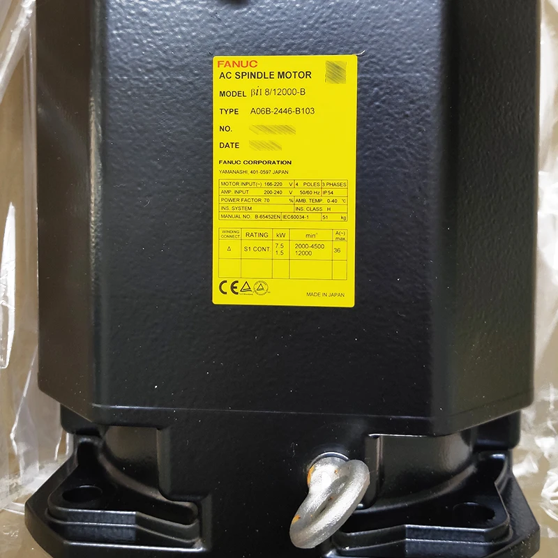 A06B-2446-B103 A06B-1446-B103 Fanuc Original Servo Motor Negotiated