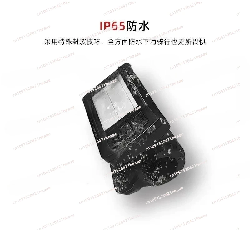 Suitable for Wireless Bicycle Control Computer DW03T BTC02 LCD  with Lithium-ion Battery Included for EBike Conversion Kits
