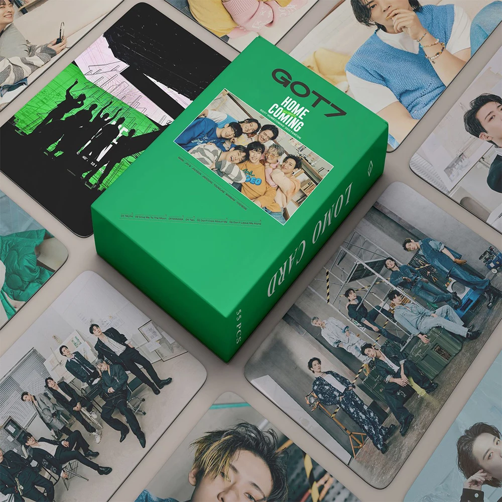 k pop got7 lomo cartoes novo album sopro de amor ultima peca photocards cartoes fotograficos hd presente fas 55 pcs por conjunto 01