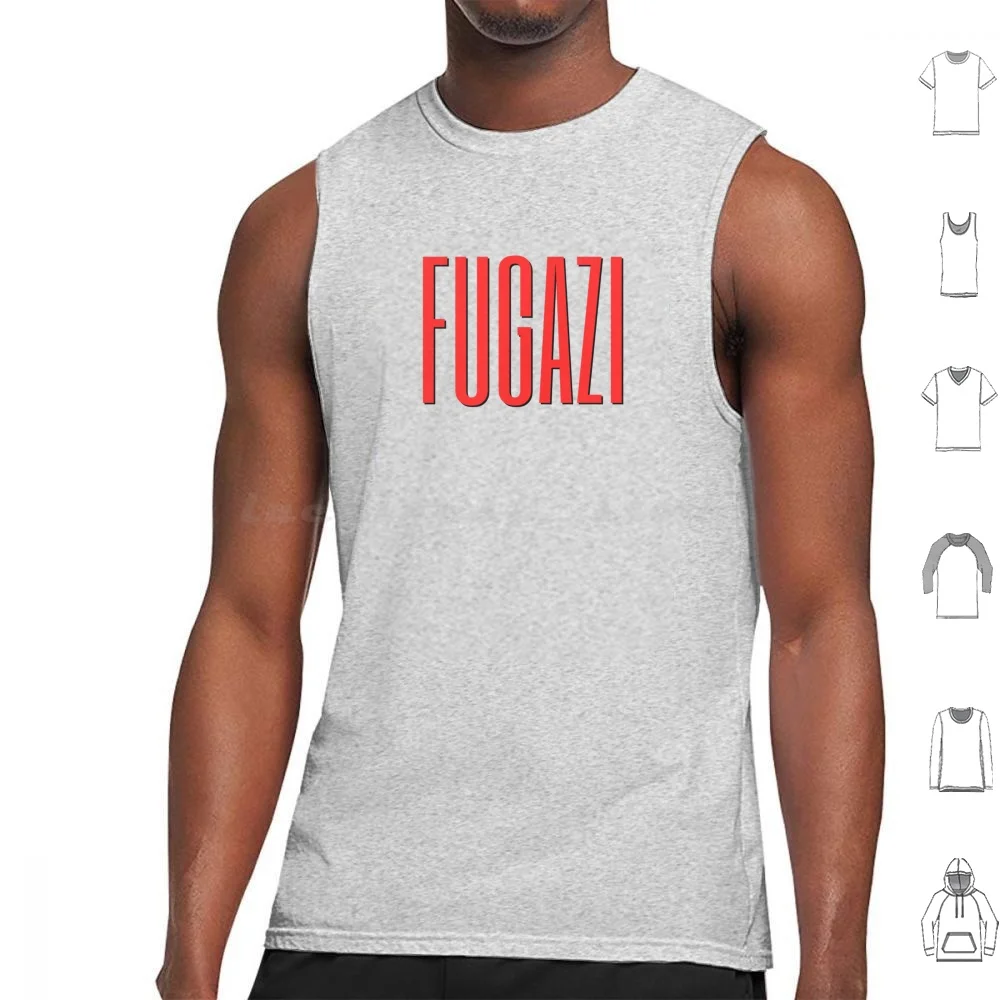 Fugazi Tank Tops Print Cotton Fugazi This Is Not A Fugazi Italian Humor Punk Post Punk Kayleigh Band Marillion Quote