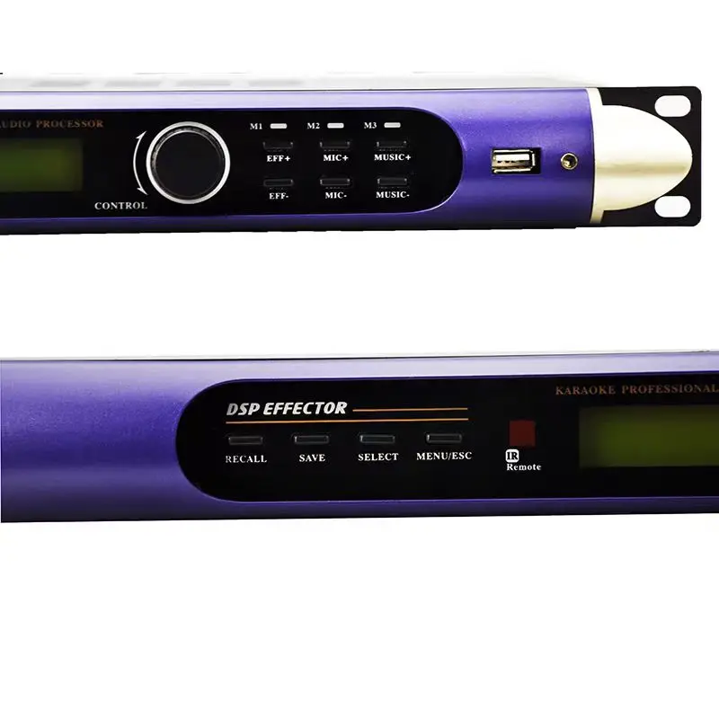 Digital echo reverb sound effect X8 audio processor dsp