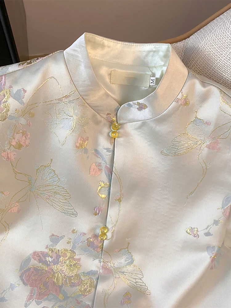 

Новый китайский жилет на пуговицах в стиле ретро, женский осенний роскошный жилет в национальном стиле, высококачественная многослойная майка на бретелях