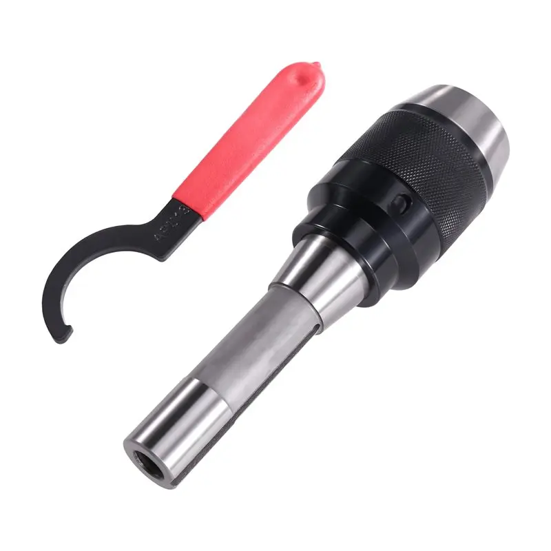 LLCS-BT40 Integrated Drill Chuck Tool Holder, Available In Morse Taper, And APU CNC Straight Shank Styles, R8-APU13 7/16