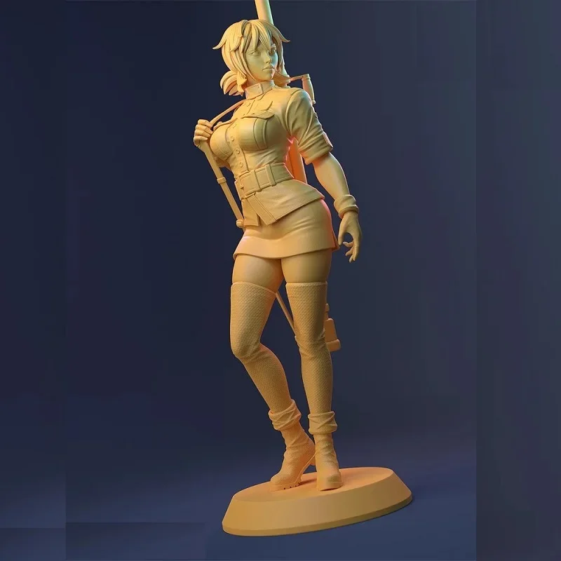 LinDeekin D31 Aangepaste 3D Garage Kits Ongeverfd Figuur GK Modellen Witte hars Ongemonteerde puzzel van karaktermodellen
