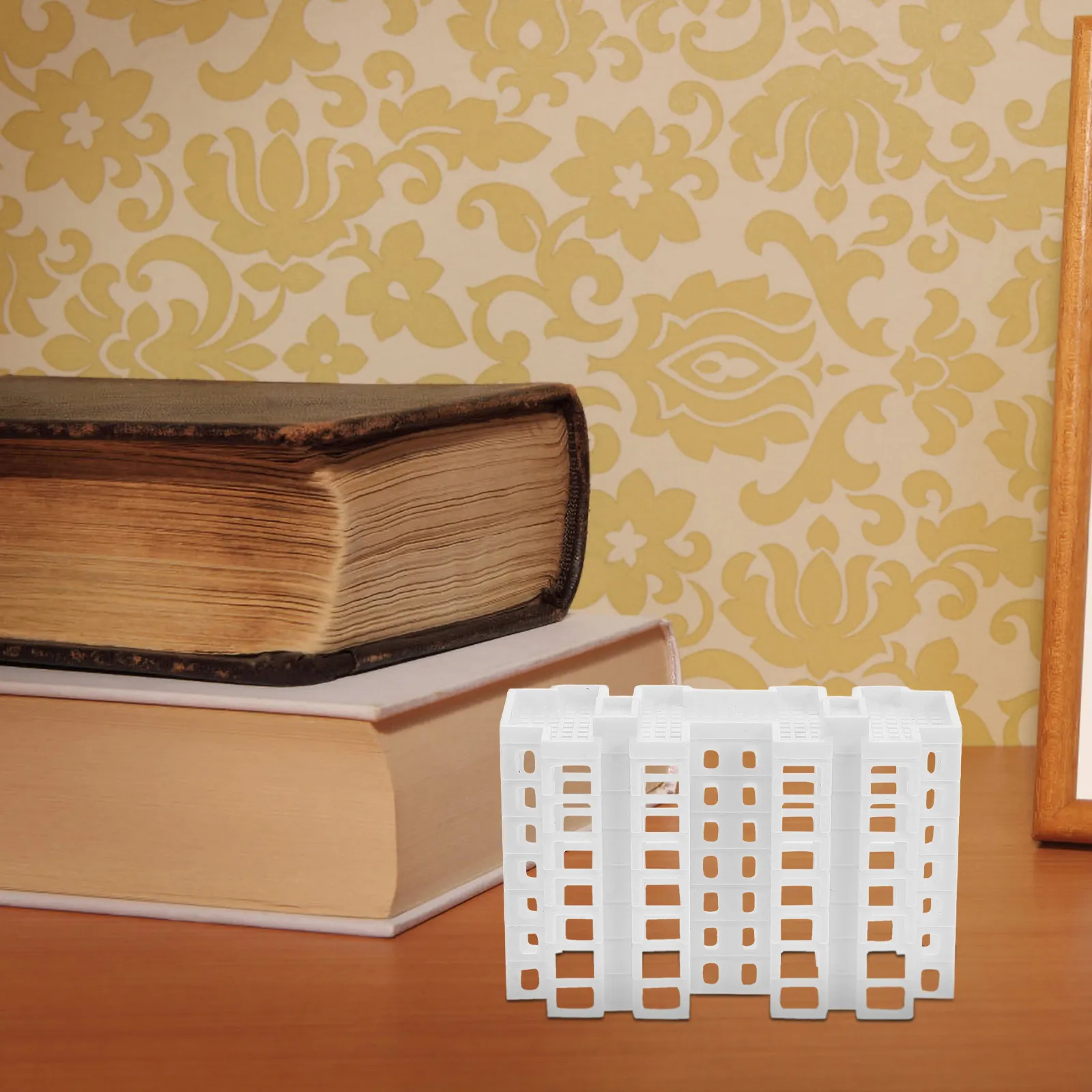 Small Mini Apartment Building Plastic Lightweight Decoration for Micro Landscape Sand Table DIY Scenery Layout Accessory