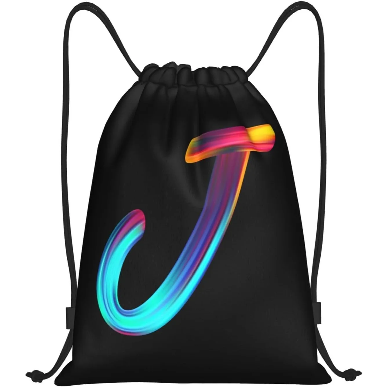 Сумки на шнурке. Первоначальный рюкзак на шнурке. Черные сумки на шнурке для занятий спортом, тренажерного зала.